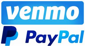 venmo and paypal logos